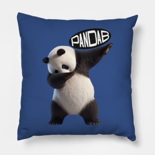 Bluto The Pandabbing Panda 3 Pillow