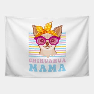 Groovy chihuahua mama - The chihuahua dog lover shirt Tapestry