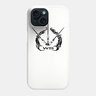 WarSabers Logo B/W Phone Case