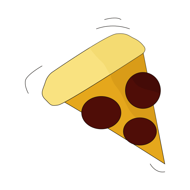 vector illustrations pizza by Anna Kobylarz32