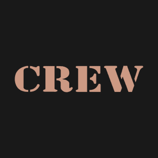 Official CREW Member Vintage Text T-Shirt