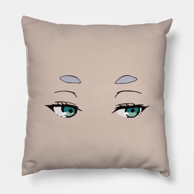 Frieren Eyes from Sousou no Frieren or Frieren Beyond Journeys End Anime Manga Characters SNF-185 Pillow by Animangapoi