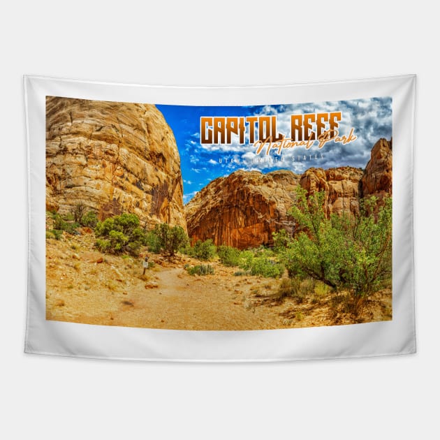 Capitol Reef National Park Tapestry by Gestalt Imagery
