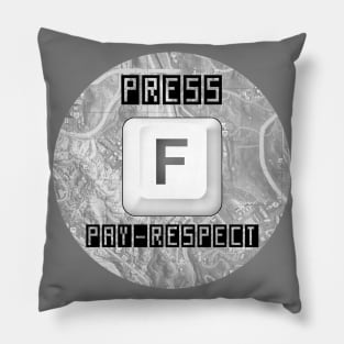 PRESS F PAY-RESPECT Pillow