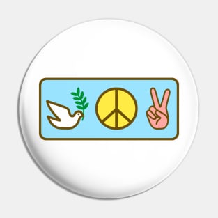 Peace! Pin