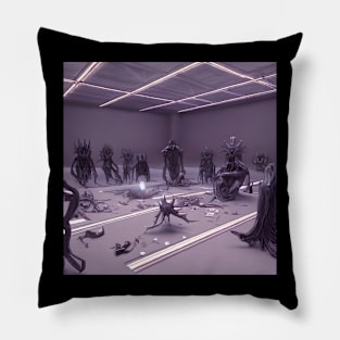 Devils prompt study group Pillow