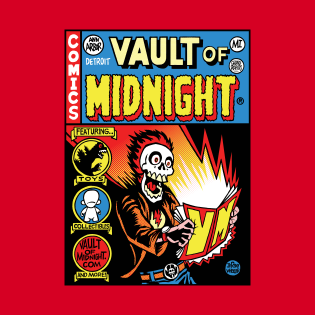 Vault of Midnight Comic Cover by VaultofMidnight