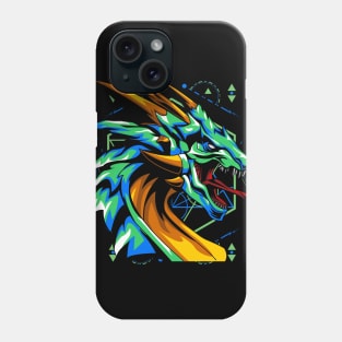 dragon water Phone Case