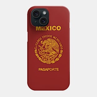 Mexico Passport Design Phone Case