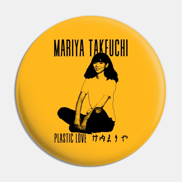 Mariya Takeuchi --- Plastic Love Pin by unknown_pleasures