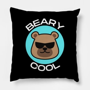 Beary Cool | Bear Pun Pillow