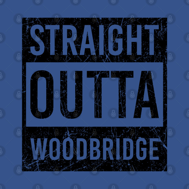 Discover straight outta Woodbridge - New Jersey State - T-Shirt