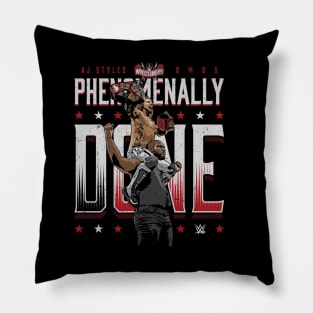 A.J. Styles & Omos Phenomenally Done Pillow