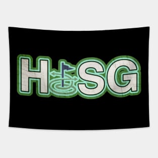 Hook and Slice Golf Tapestry