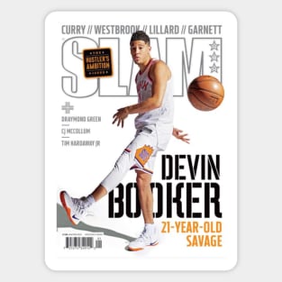 Devin Booker Jersey Black Phoenix Suns Jersey Fanatics Sticker for Sale by  LukeMcknightSto