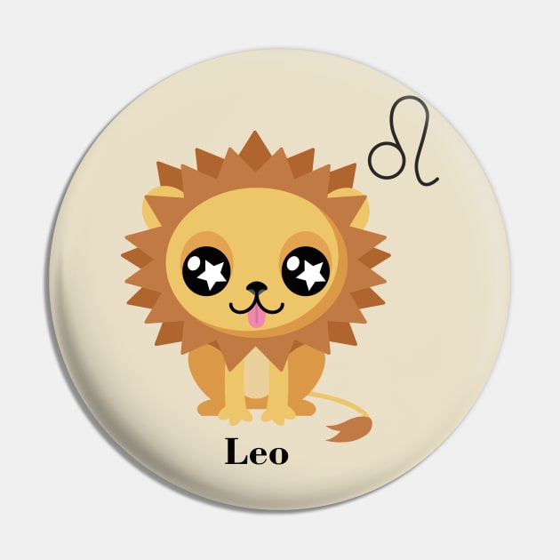 Cute Leo Zodiac Pin by MikaelSh