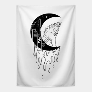 Godzilla Moon Tapestry