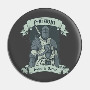 Paladin Class Pin