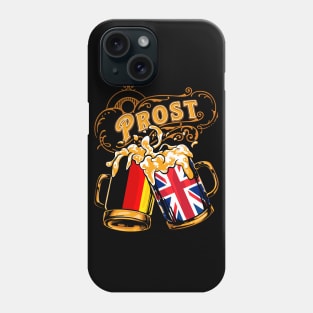 Oktoberfest Wiesn Prost Deutschland - United Kingdom-UK Phone Case