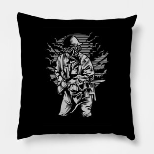 Steampunk Soldier Pillow