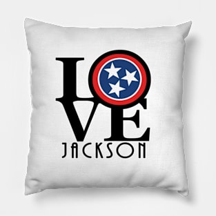 LOVE Jackson Tennessee Pillow