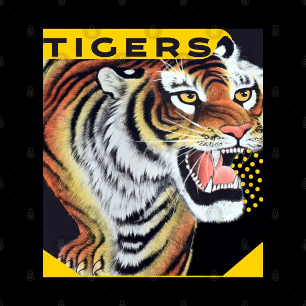 Tigers Sports Team Design by Shell Photo & Design