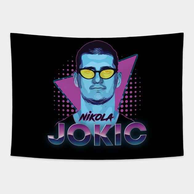 Nikola Jokic Tapestry by slawisa