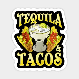 Tequila Tacos Cinco De Mayo Magnet