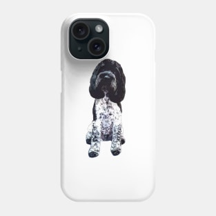 Cockapoo Cockerpoo Blue Roan Phone Case