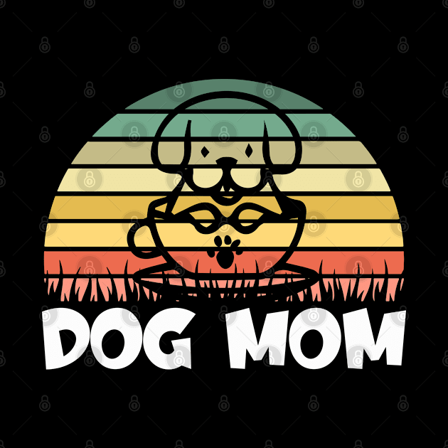 Dog Mom by Hifzhan Graphics