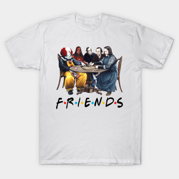maglietta friends horror