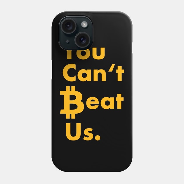 Bitcoin King. Phone Case by Fanbros_art