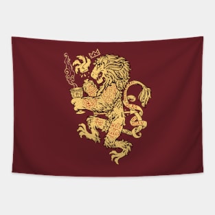 Lion Spoiler Crest Tapestry