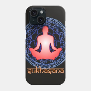 International Yoga Day Sukhasana Phone Case