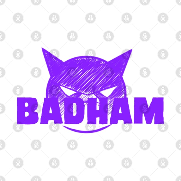 Badham Logo- Purple Design by sketchbooksage