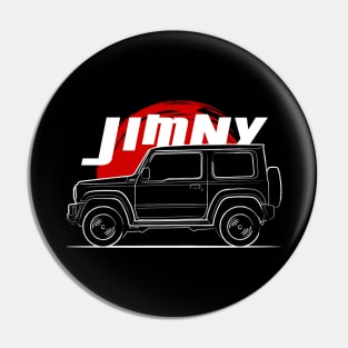 Jimny Off Road Minimalist Style Pin