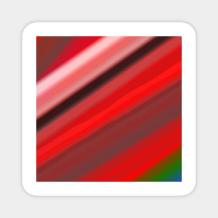 red green abstract texture Magnet