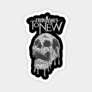 Skull From Ashes To New Magnet