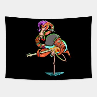 Nicole the flamingo Tapestry