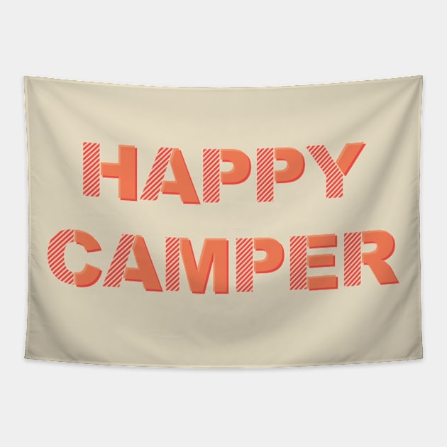 Happy Camper Tapestry by Nataliatcha23