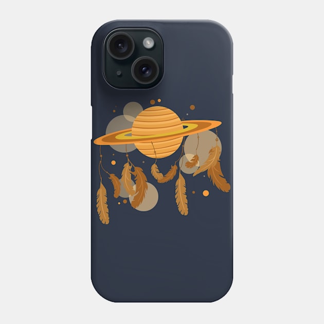 Dreams In Saturn Phone Case by Lilic