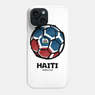 Haiti Football Country Flag Phone Case