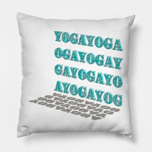 Yoga sudoku Pillow