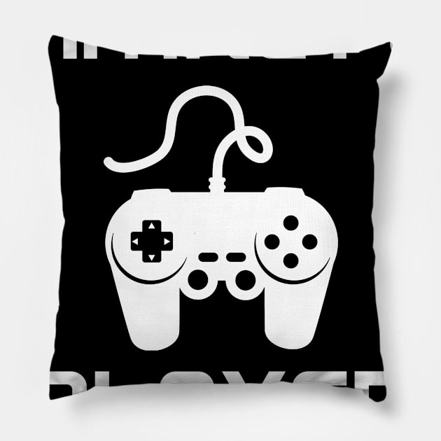 Funny Gaming Maternity Nerdy Pregnancy Shirt Pillow by nadinecarolin71415