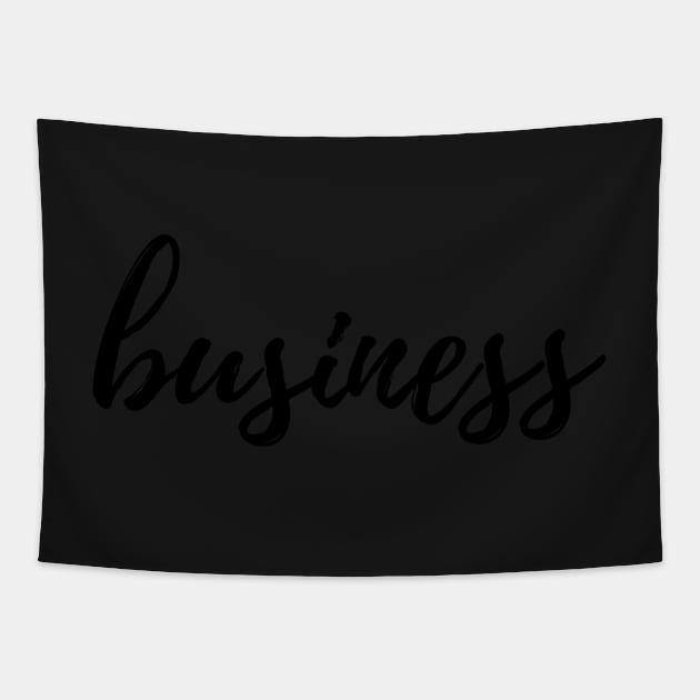 Business Binder Label Tapestry by stickersbyjori