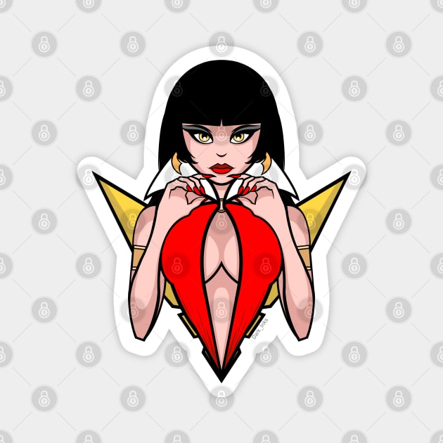 Vampirella Magnet by Dark_Inks