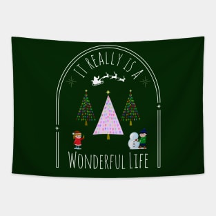 It Really is a Wonderful Life Tapestry