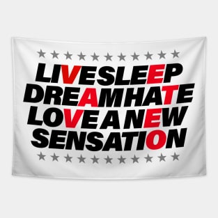 A NEW SENSATION Tapestry