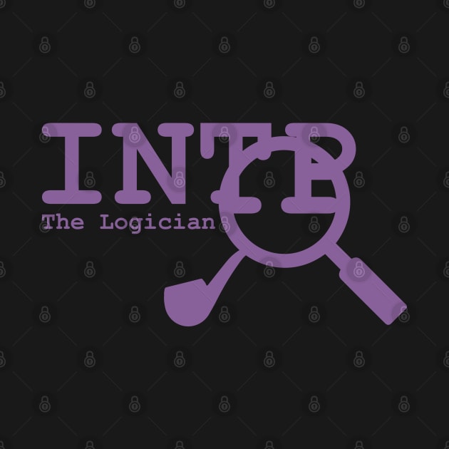 INTP The LOGICIAN MBTI types 2C Myers Briggs personality gift with icon by FOGSJ