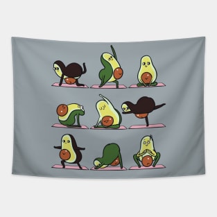 Pregnancy Avocado Yoga Tapestry